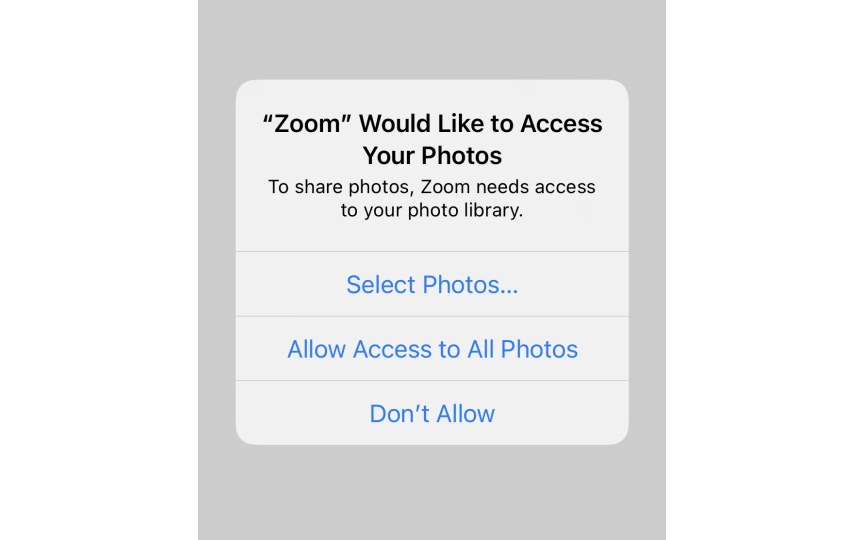 Permission flow design