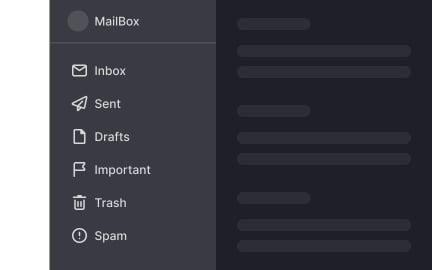 Place less important options at the bottom