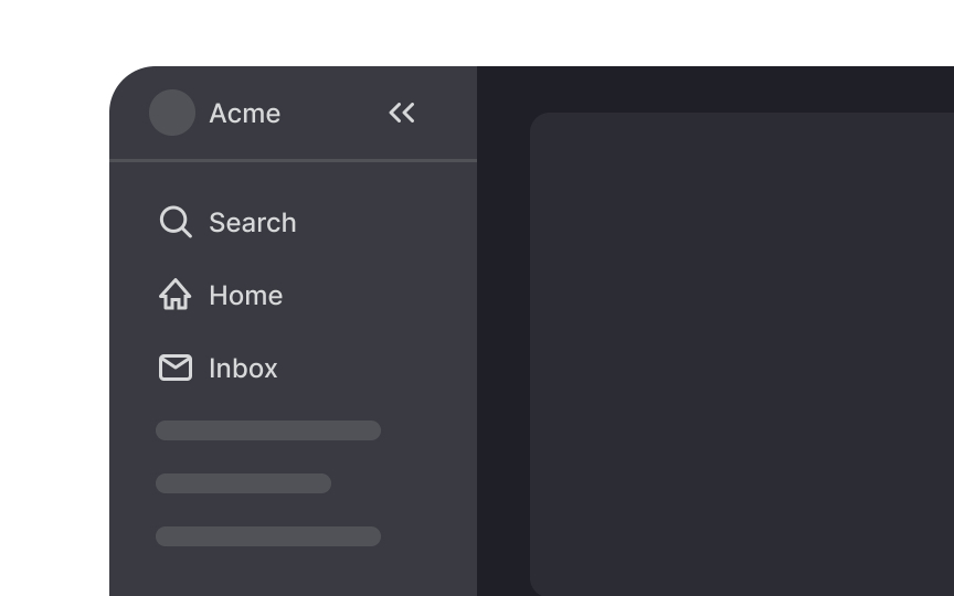 Place vertical menus on the left Best Practice