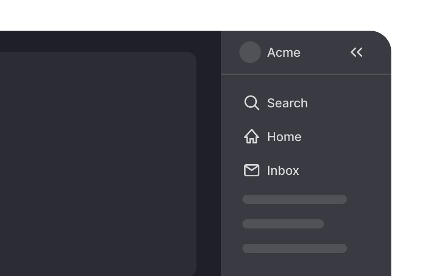 Place vertical menus on the left Bad Practice