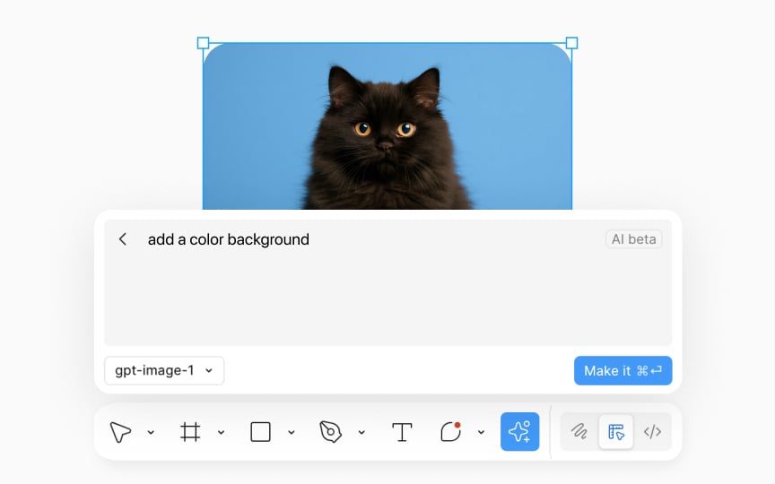 Create images with Figma AI