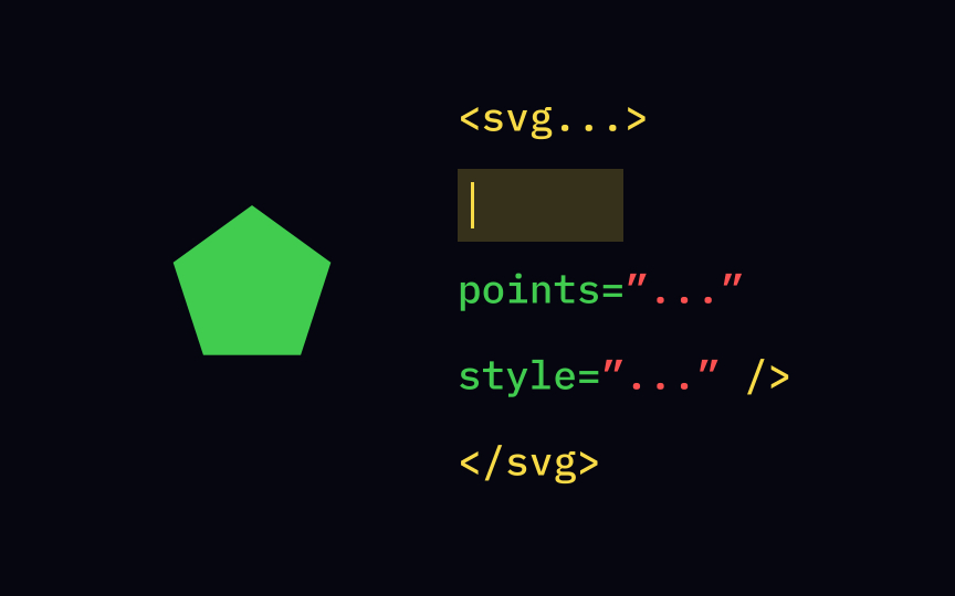 SVG polygon