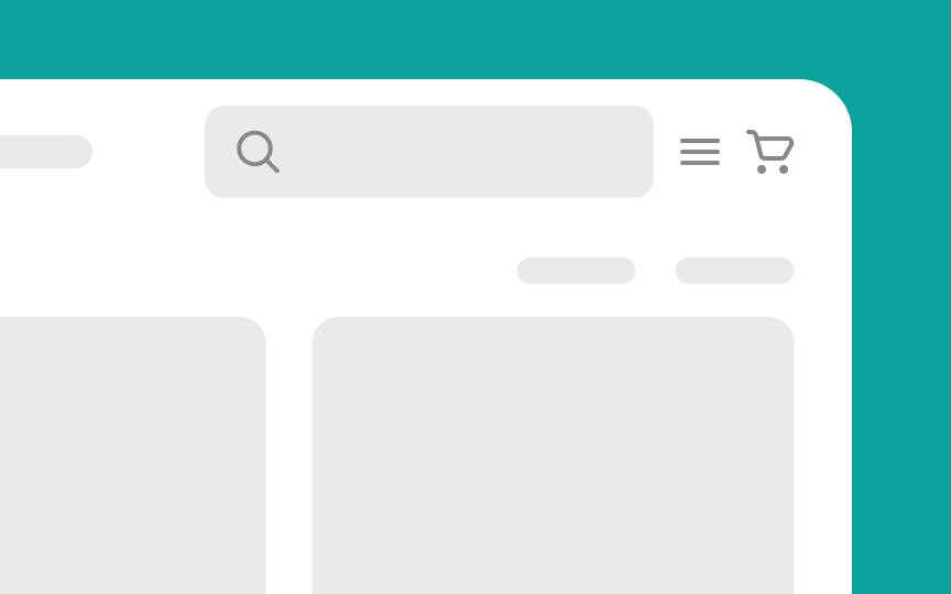 Position search where users expect it to be Best Practice
