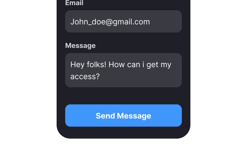 Use a contextual primary action label Best Practice