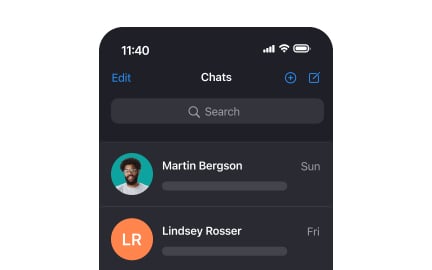 Primary call to action buttons