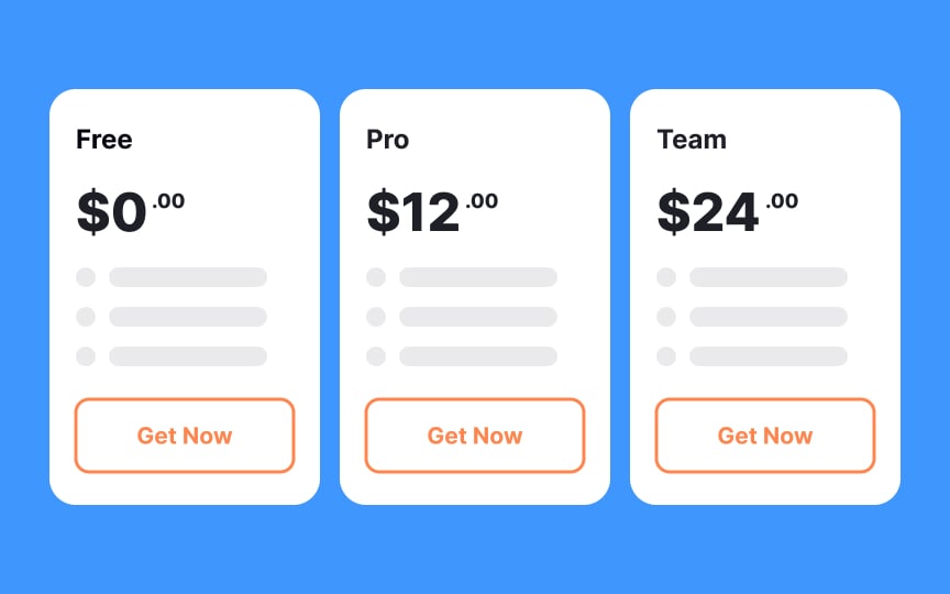 Make the CTAs stand out Bad Practice