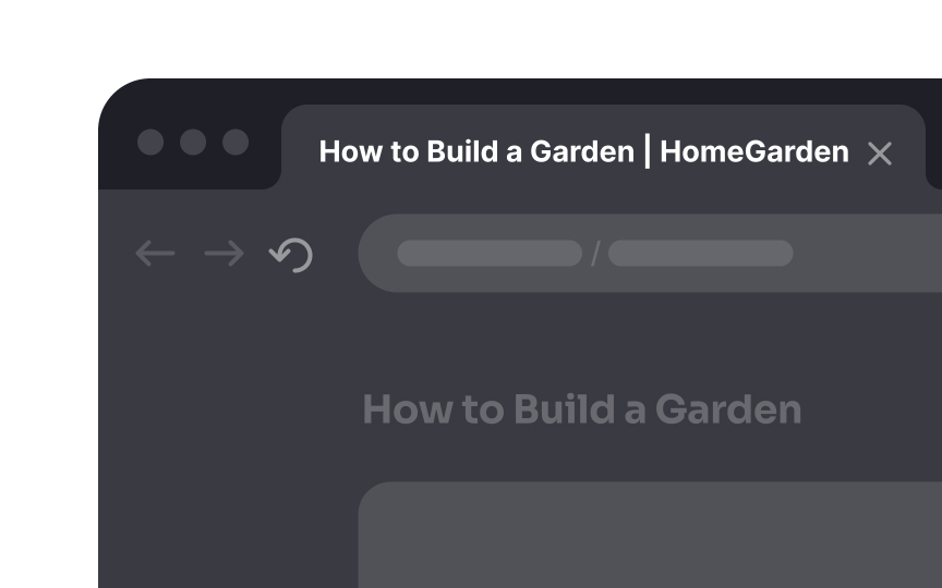 Provide descriptive HTML titles Best Practice