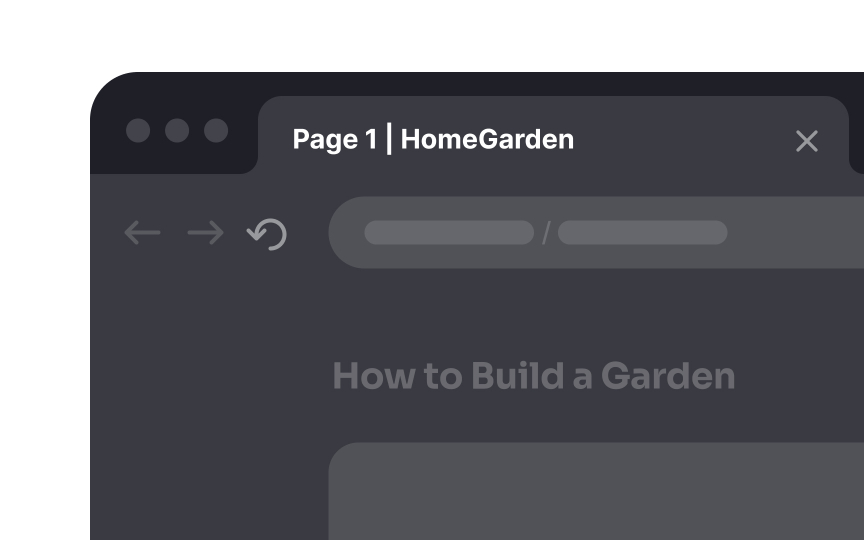Provide descriptive HTML titles Bad Practice