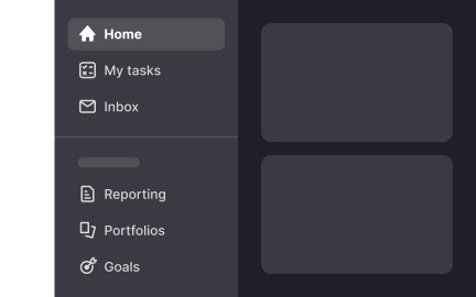Provide enough visual weight for menu links