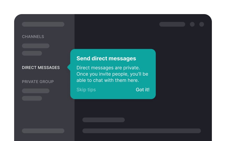 Provide tips and tutorials Best Practice