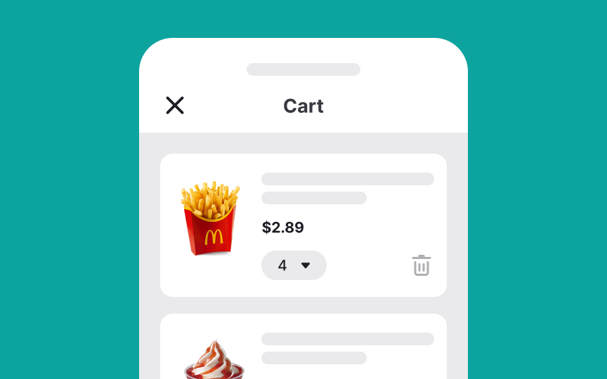 Provide intuitive cart quantity controls Bad Practice
