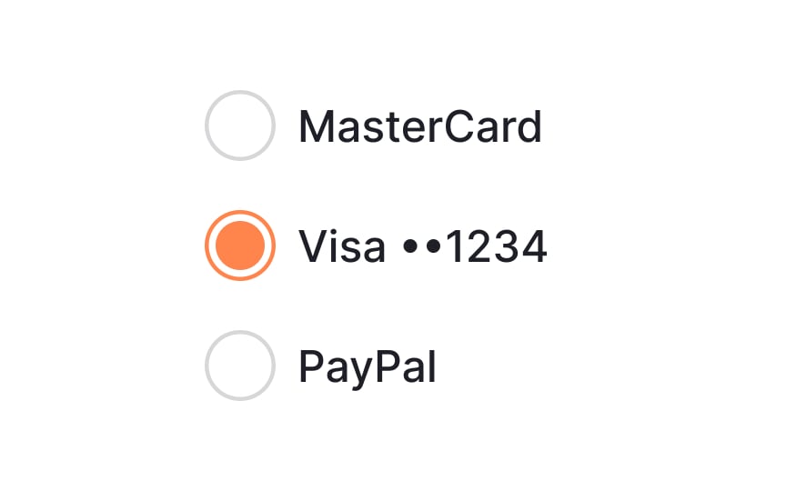 Radio button