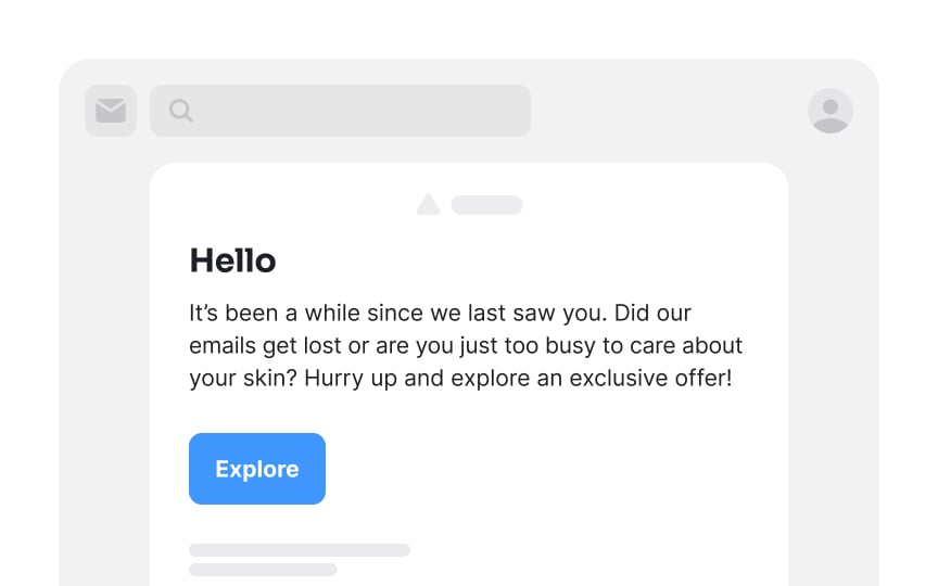 Re-engagement emails Bad Practice
