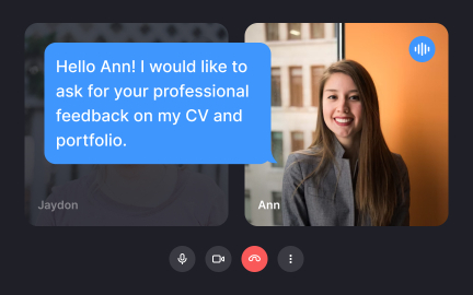 Receive constructive feedback