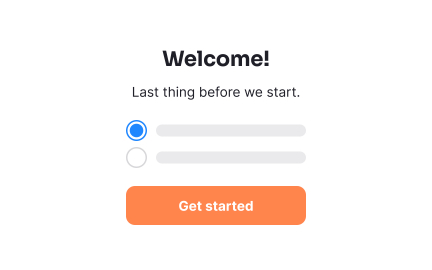 Make the introduction quick