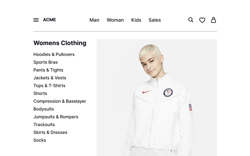 Use symmetrical grids for uniform content Bad Practice