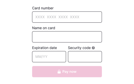 Request payment details