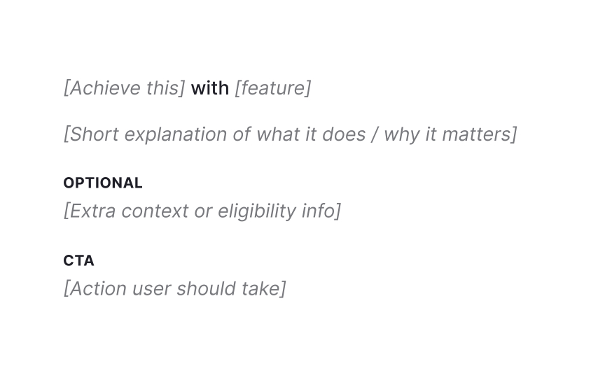 Reusable templates and examples Best Practice