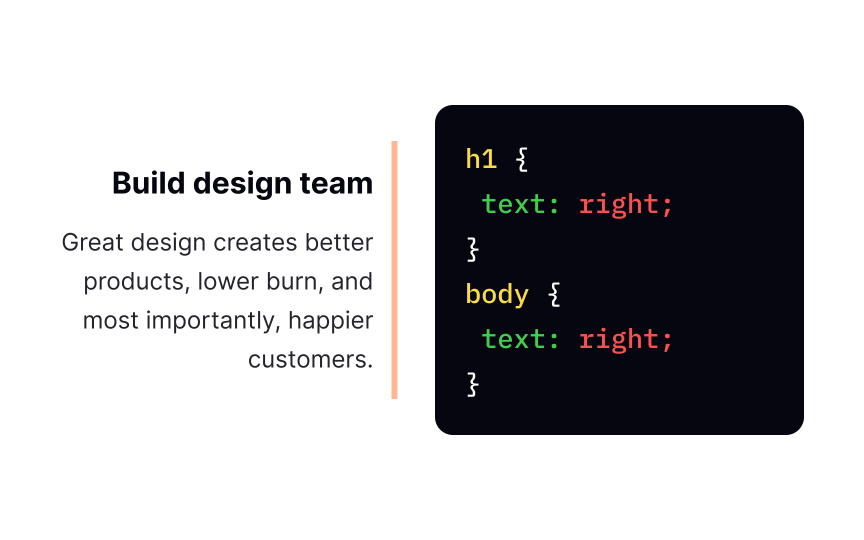 CSS text-align property with the right value Bad Practice