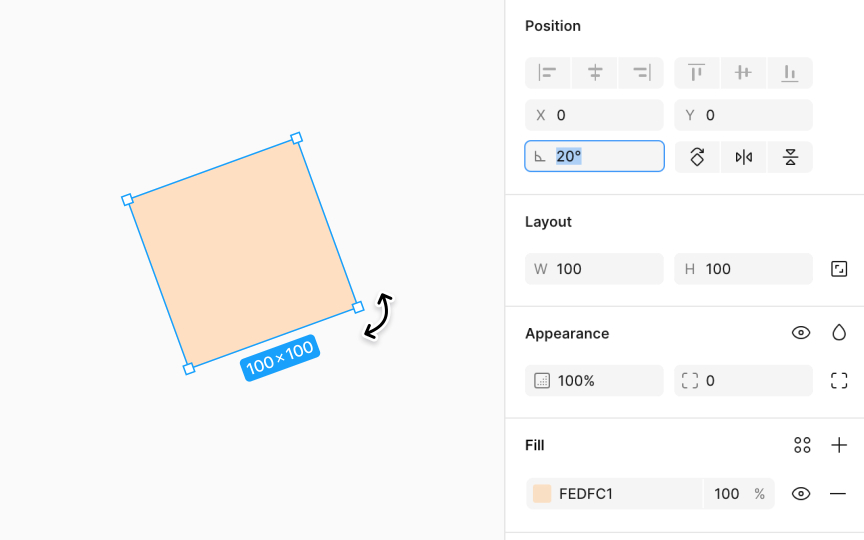 Rotate layers