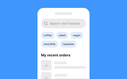 Search field