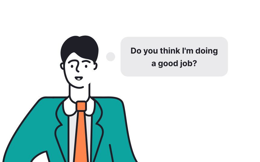 Seek feedback on leadership qualities Bad Practice