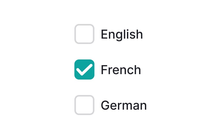 Selected state