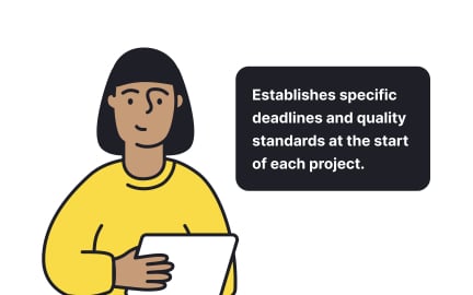 Set clear rules and expectations