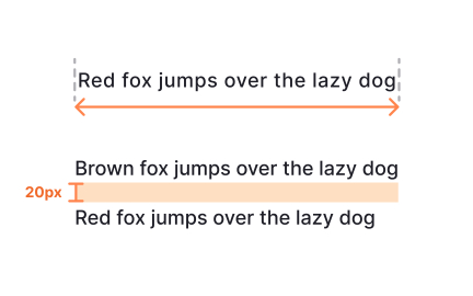 Setting paragraph and letter spacing