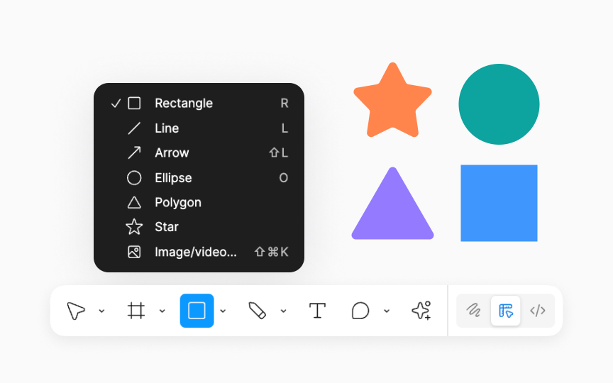 Shape tools