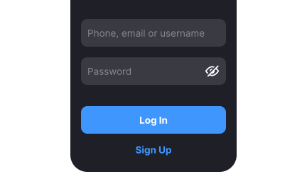 Allow users to reveal the password 