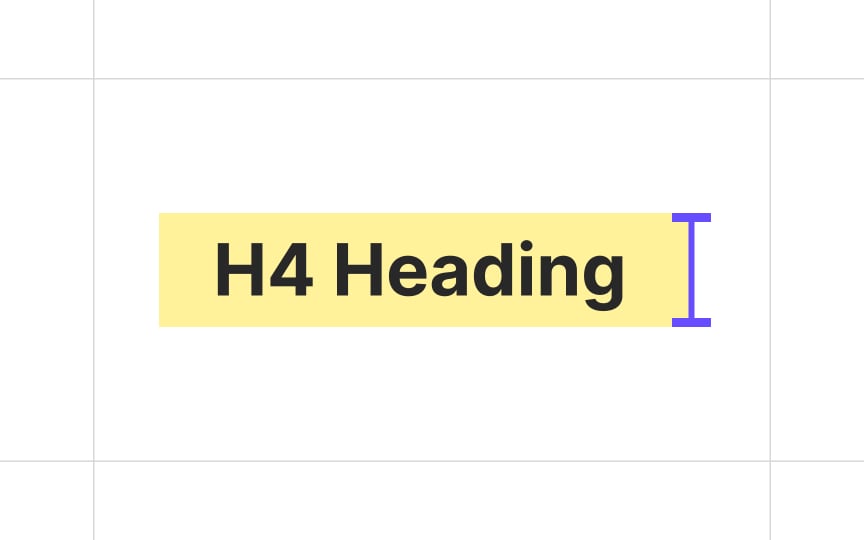 Size of your smallest heading