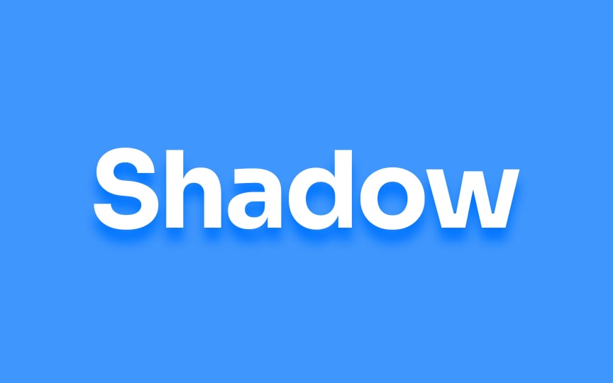 Soft shadow