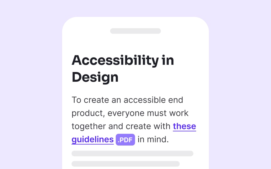 Specify link destination Best Practice