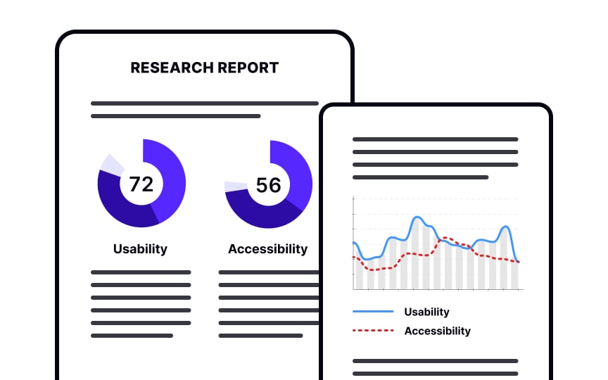 Split accessibility issues from usability issues in reporting Best Practice