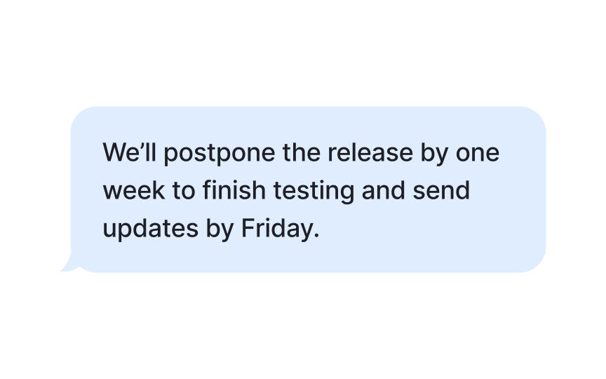 Spotting unclear communication Best Practice