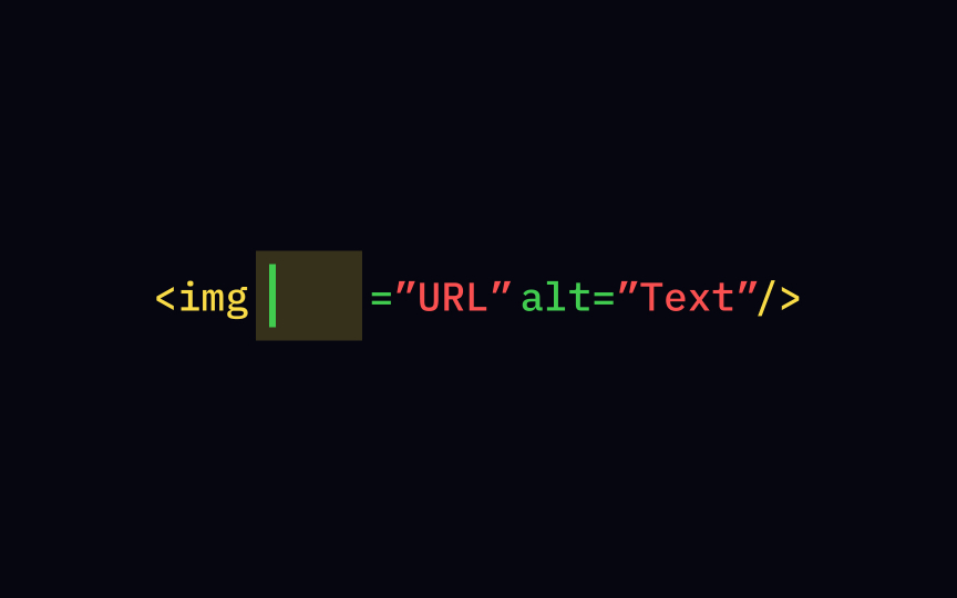 Adding the src attribute