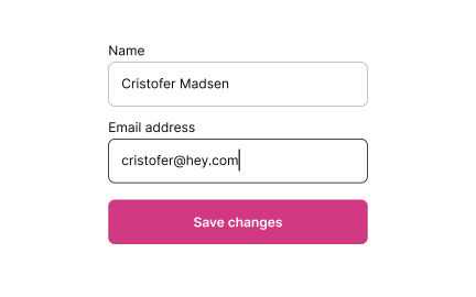 Switch to active state once a change is made