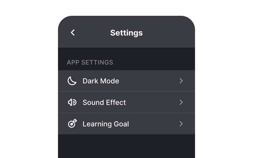 Show current status of settings Bad Practice