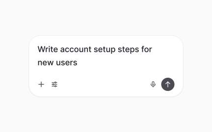 Step-by-step instructions