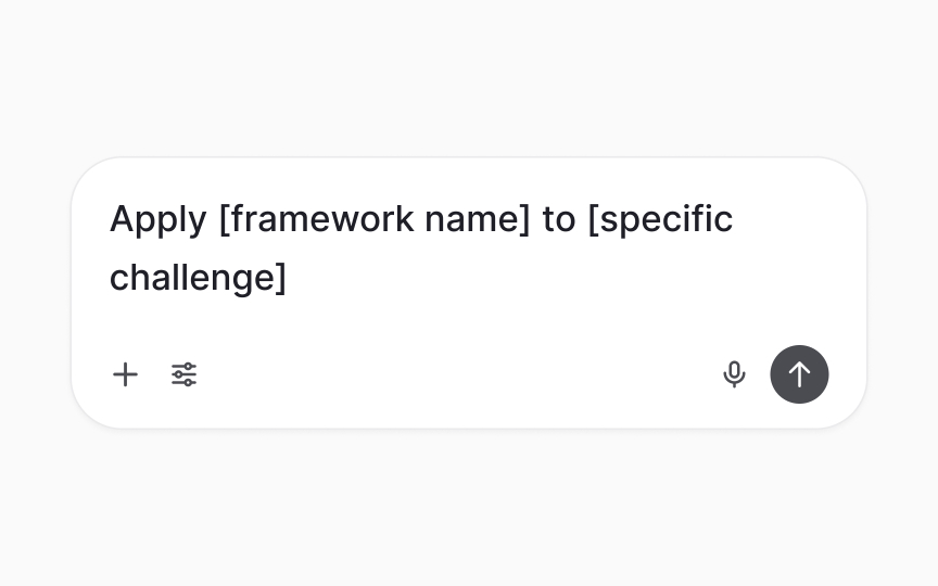 Structured brainstorming frameworks Best Practice