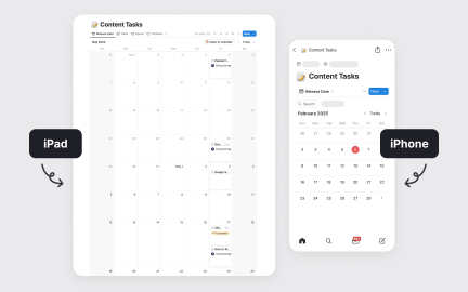 Tablet-specific app versions