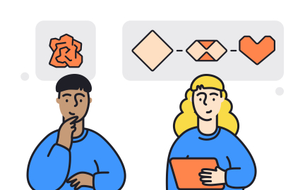 Take users on a journey with new conceptual models