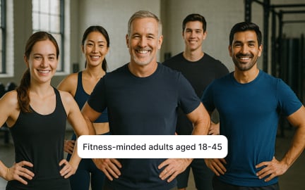 Target market vs. target audience