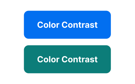 Testing for sufficient contrast