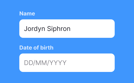 Keep the input text legible