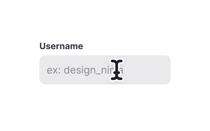 Text cursor