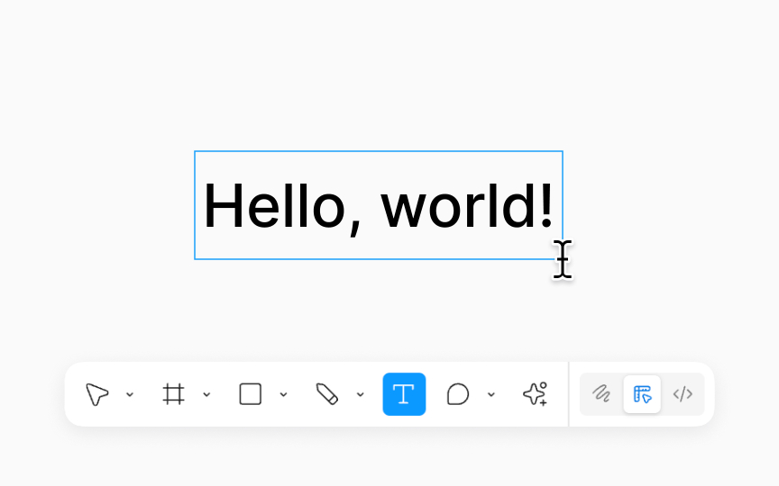 Text tool