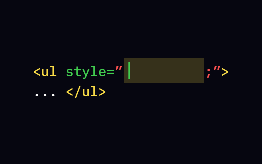 The background color property