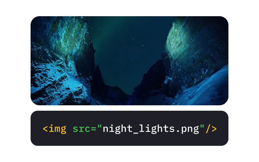 The bitmap image tag <img>